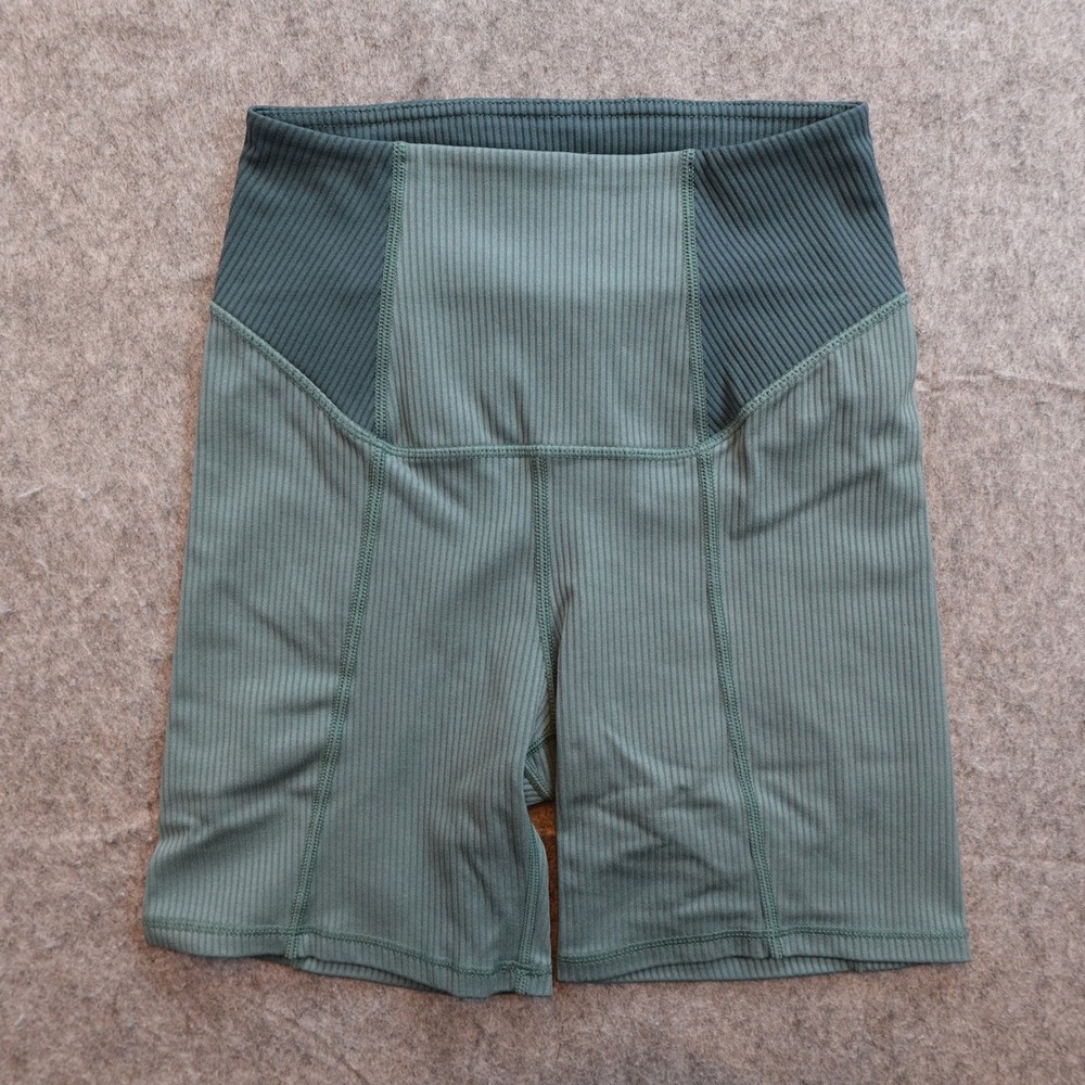 For‎ Love and Lemons Shorts Womens Extra Small Green Teal Dani Biker Athletic